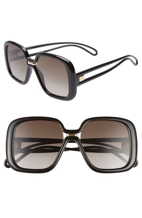 oversized givenchy sunglasses|givenchy 55mm oversized sunglasses.